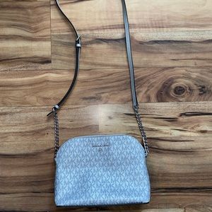 Silver Micheal Kors purse